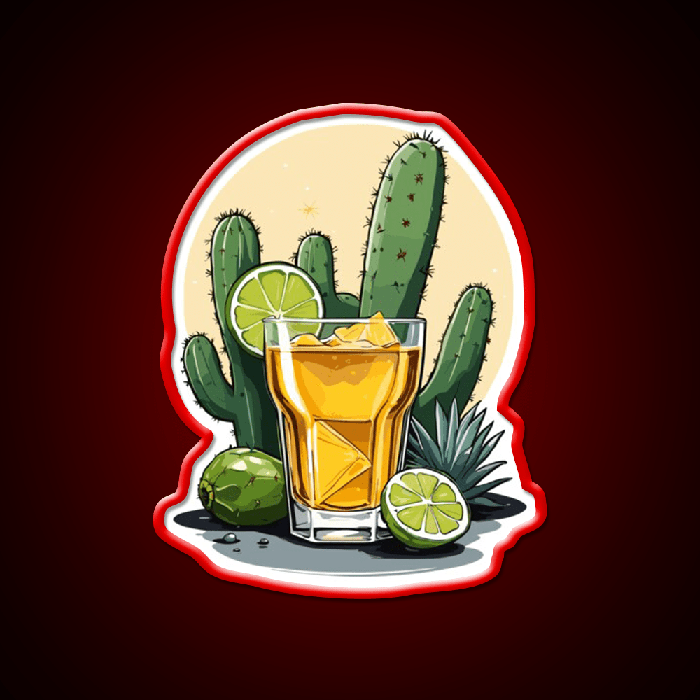 Mexico Drink Cinco De Mayo Party Drink Tequila Led Neon Sign Bar Wall Light Rgb Color - Shineneon