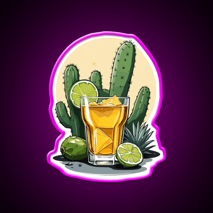 Mexico Drink Cinco De Mayo Party Drink Tequila Led Neon Sign Bar Wall Light Rgb Color - Shineneon