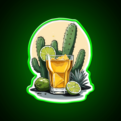 Mexico Drink Cinco De Mayo Party Drink Tequila Led Neon Sign Bar Wall Light Rgb Color - Shineneon