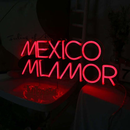 Mexico Mi Amled Neon Sign Fcultural And Festive Spaces | Shineneon