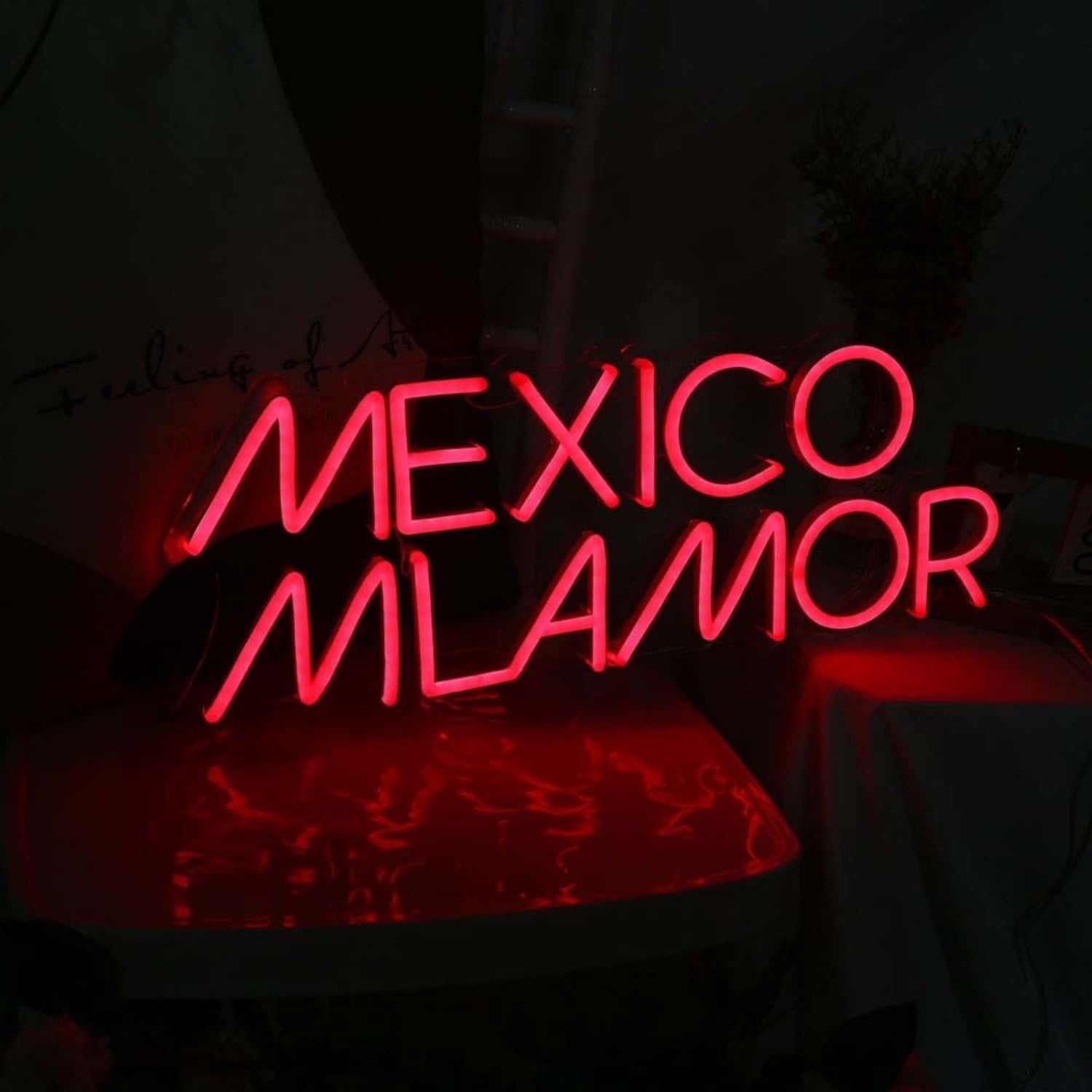 Mexico Mi Amled Neon Sign Fcultural And Festive Spaces | Shineneon