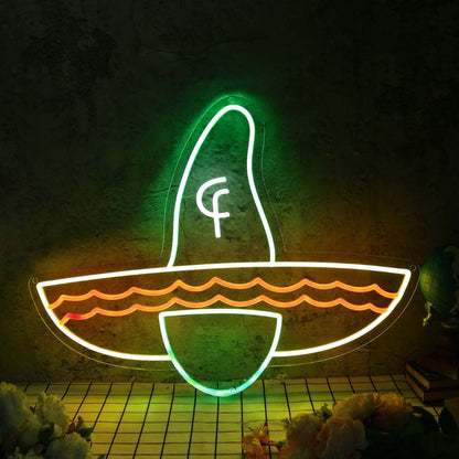 Mexico Sombrero Hat Neon Sign | Shineneon