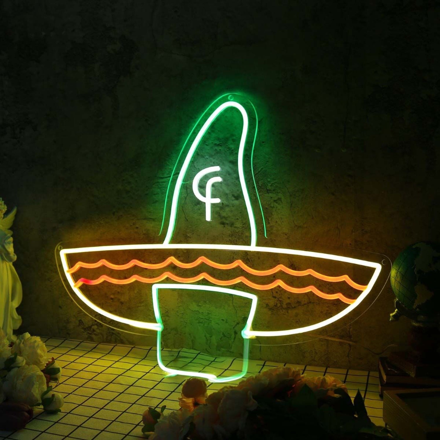 Mexico Sombrero Hat Neon Sign | Shineneon