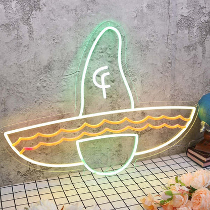 Mexico Sombrero Hat Neon Sign | Shineneon
