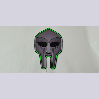 Mf Doom Mask Led Neon Sign Wall Art Acrylic Neon Light