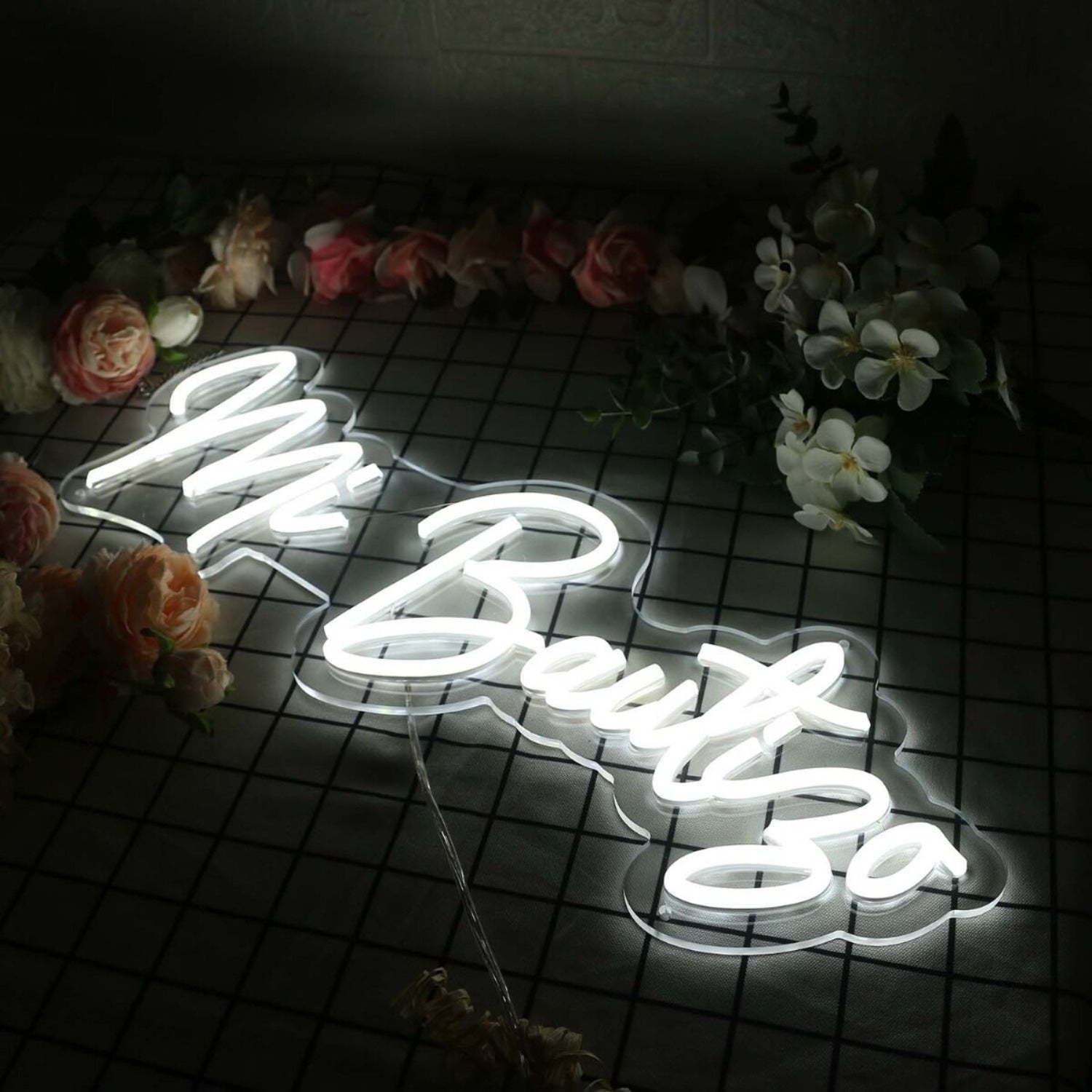 Mi Bautizo White Led Neon Sign - Shineneon