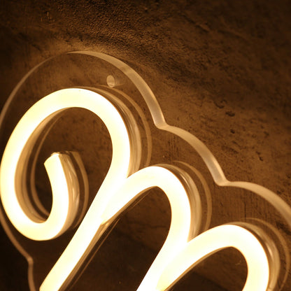 Mi Bautizqo Yellow Led Neon Sign - Shineneon