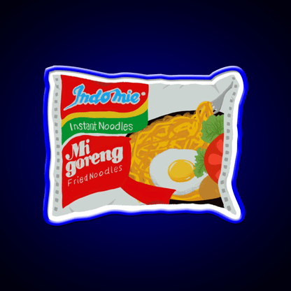 Mi Goreng Instant Ramen Noodles Snack Food Led Neon Sign Rgb Color - Shineneon