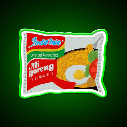 Mi Goreng Instant Ramen Noodles Snack Food Led Neon Sign Rgb Color - Shineneon