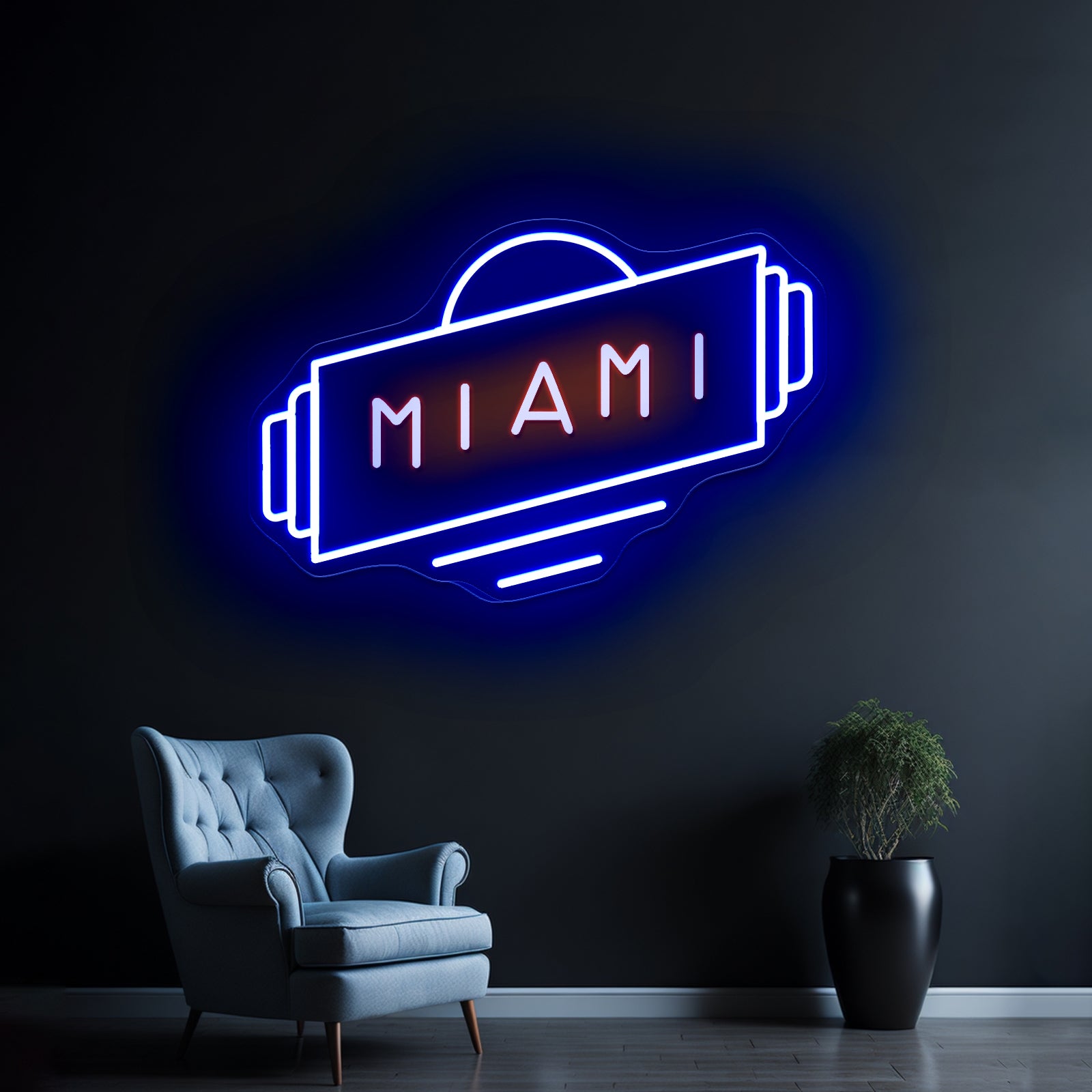 Miami Cheap Neon Signs For Wall Decor - LED neon sign view 5