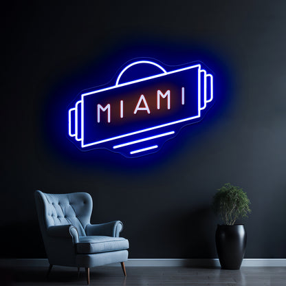 Miami Cheap Neon Signs For Wall Decor - LED neon sign view 5