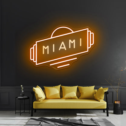 Miami Cheap Neon Signs For Wall Decor - LED neon sign view 6
