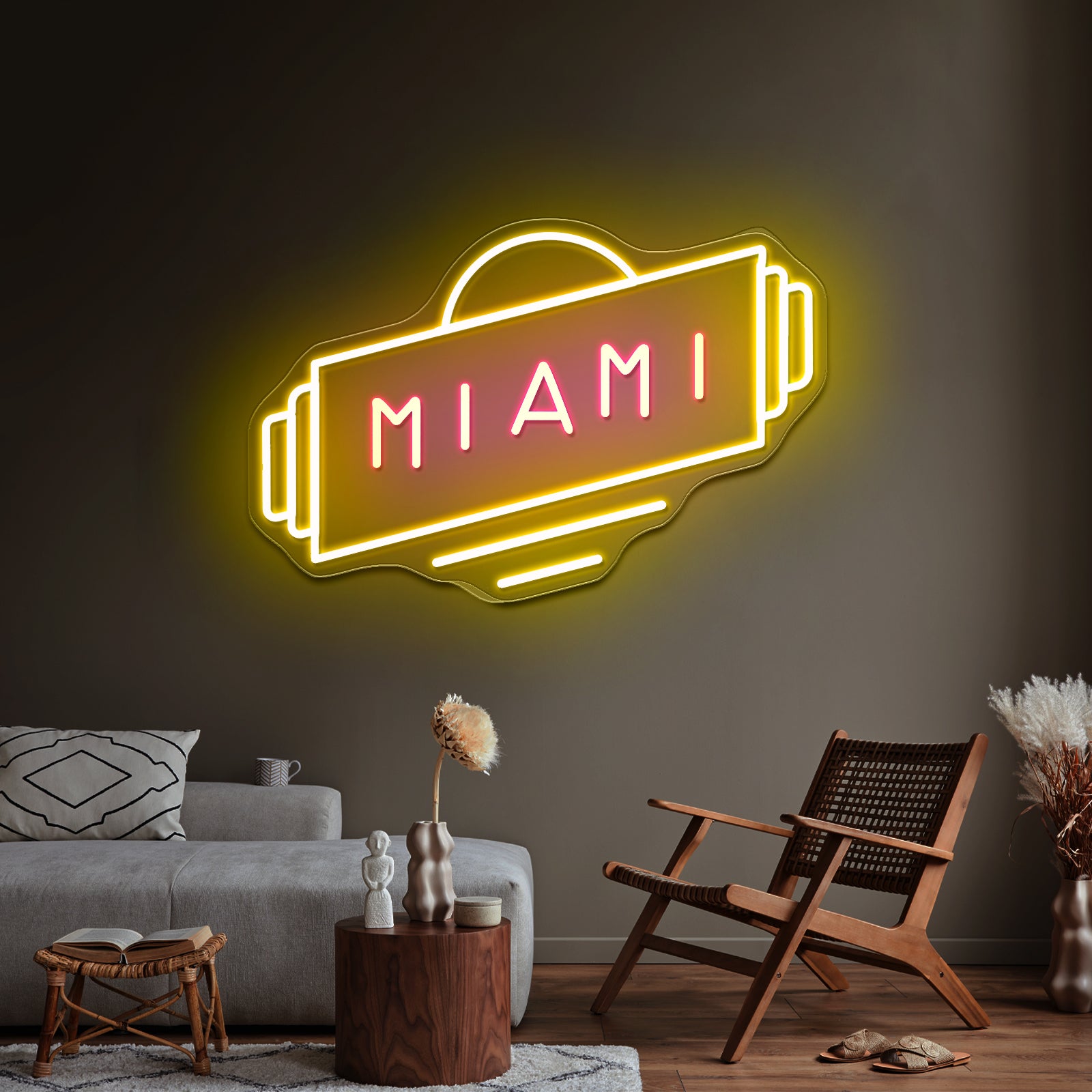 Miami Cheap Neon Signs For Wall Decor - LED neon sign view 7