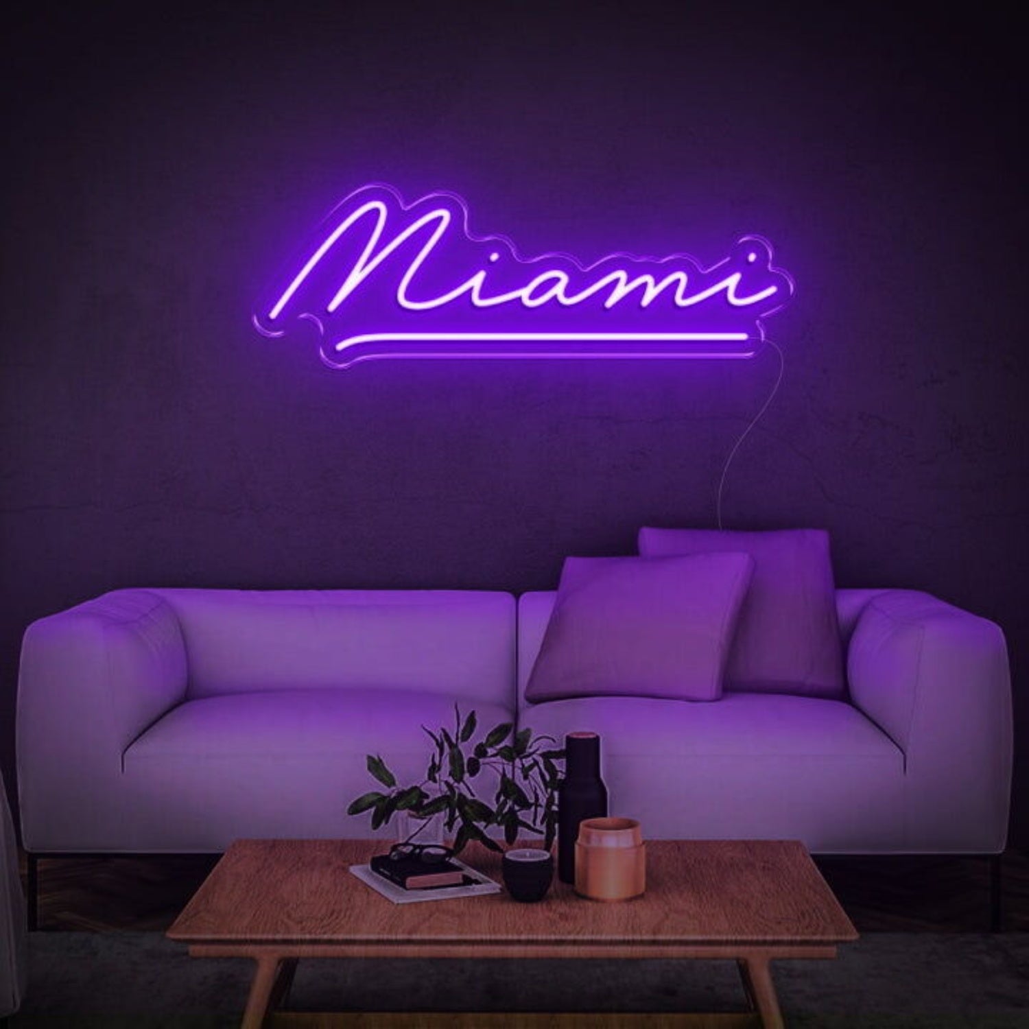 Miami Led Neon Sign For City And Cultural Decor | Shineneon