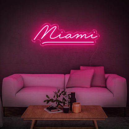 Miami Led Neon Sign For City And Cultural Decor | Shineneon