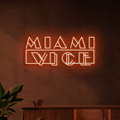 Miami Vice Retro Neon For A Stylish Throwback | Shineneon