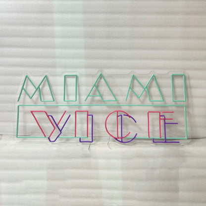 Miami Vice Retro Neon For A Stylish Throwback | Shineneon
