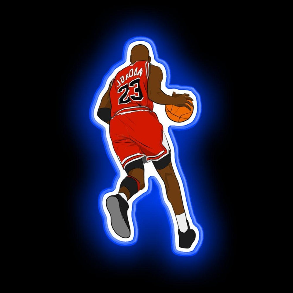 Michael Jordan Neon Sign