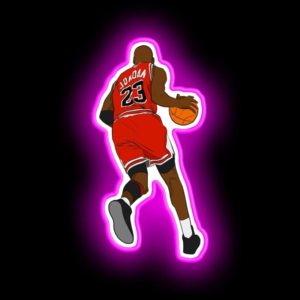 Michael Jordan Neon Sign