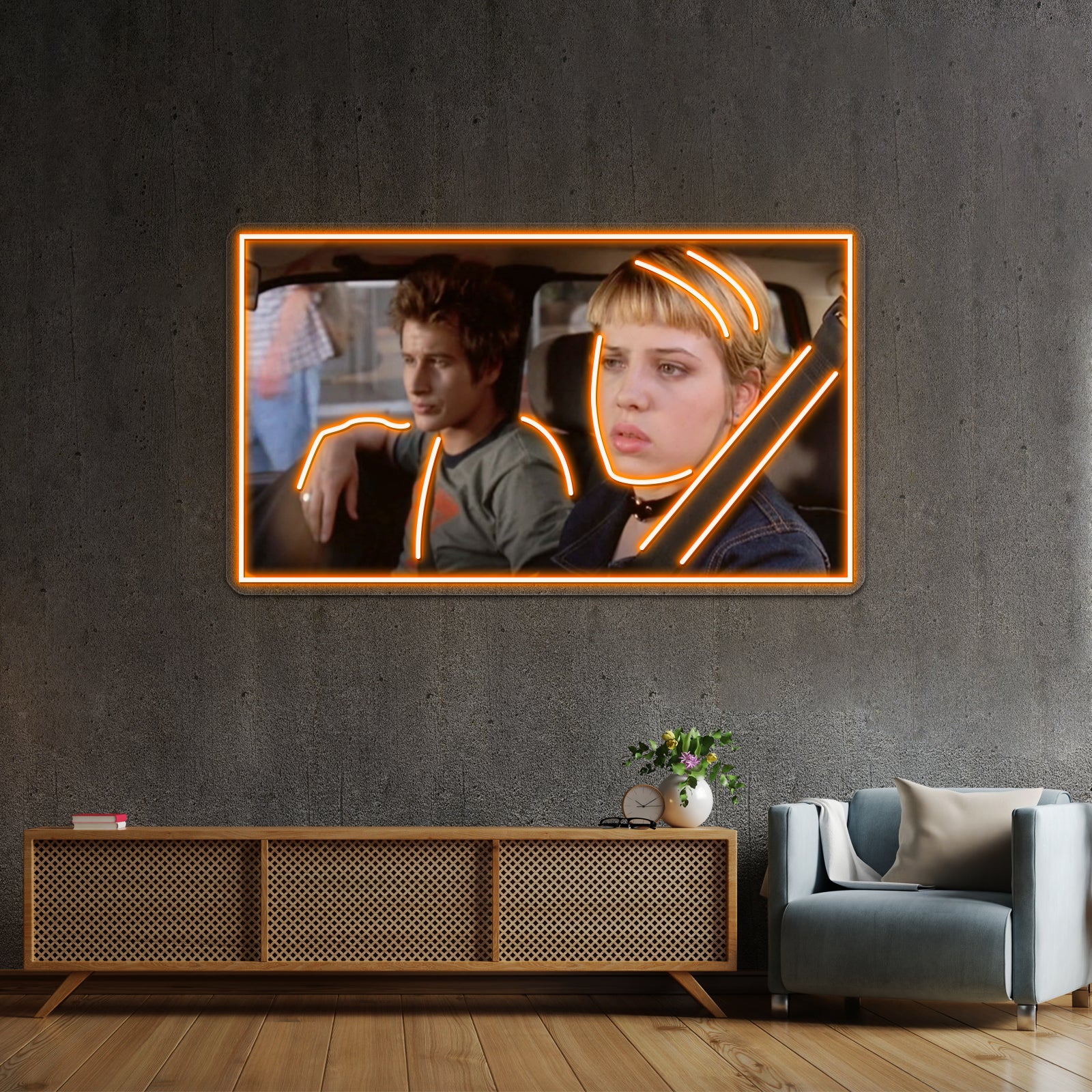 Michael X Maria Mm Artwork Neon Wall Signs | Shineneon