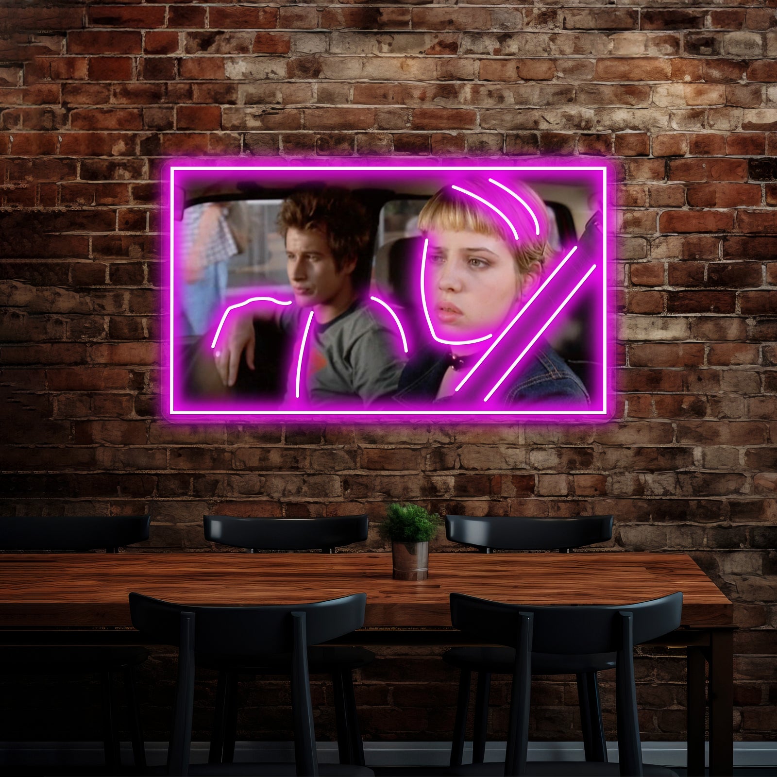 Michael X Maria Mm Artwork Neon Wall Signs | Shineneon