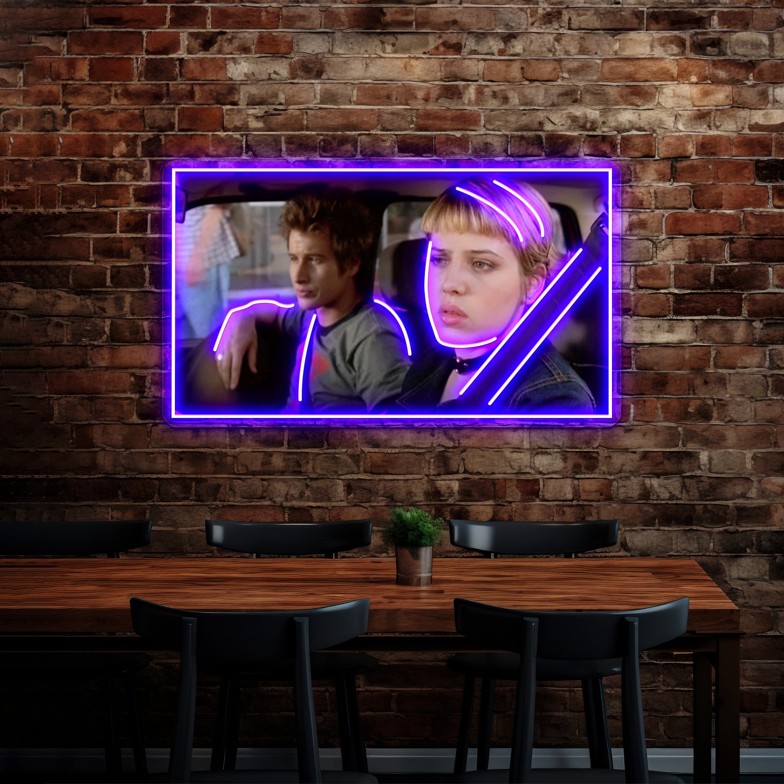 Michael X Maria Mm Artwork Neon Wall Signs | Shineneon