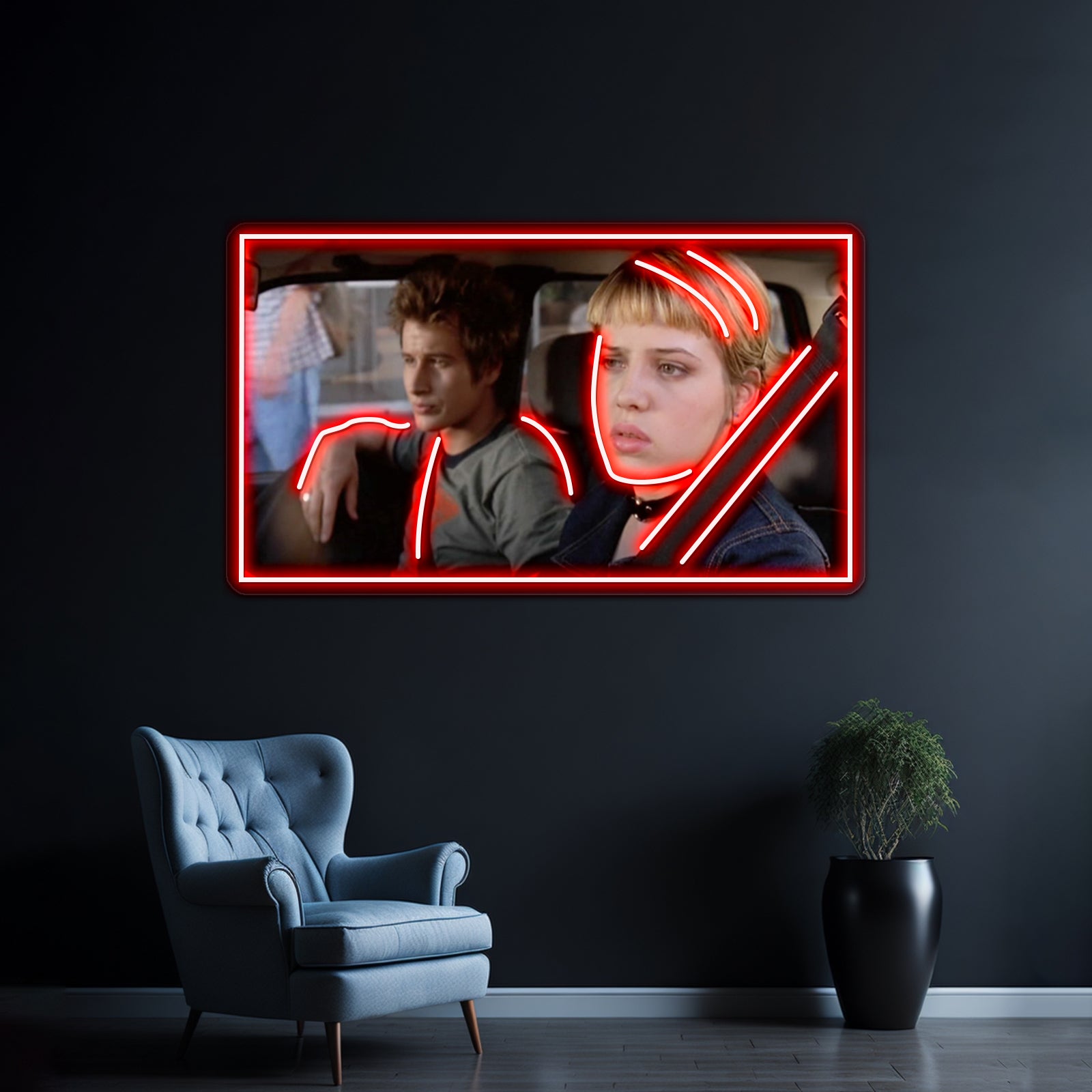 Michael X Maria Mm Artwork Neon Wall Signs | Shineneon