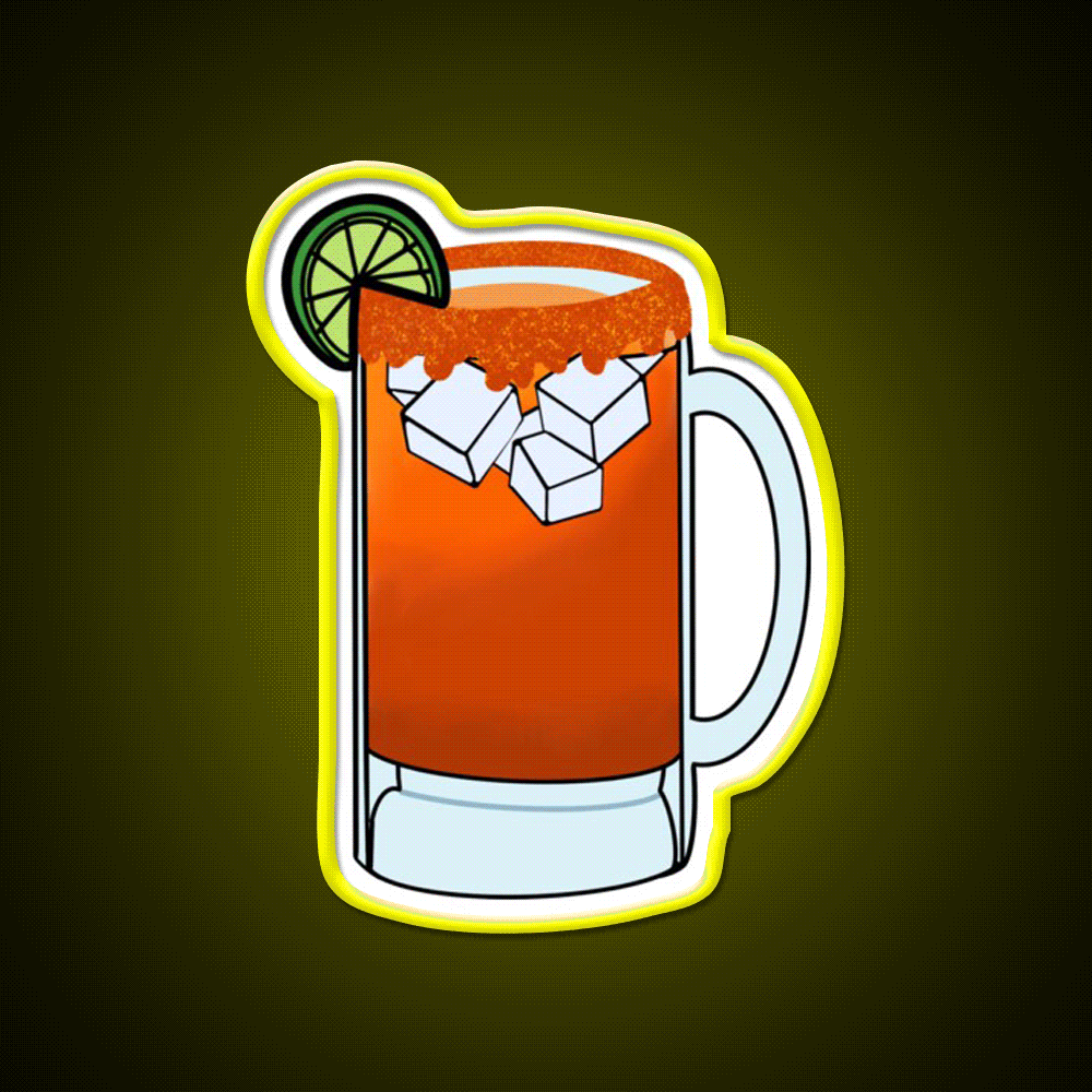 Micheladas Beer Bar Decor Led Neon Sign Rgb Color