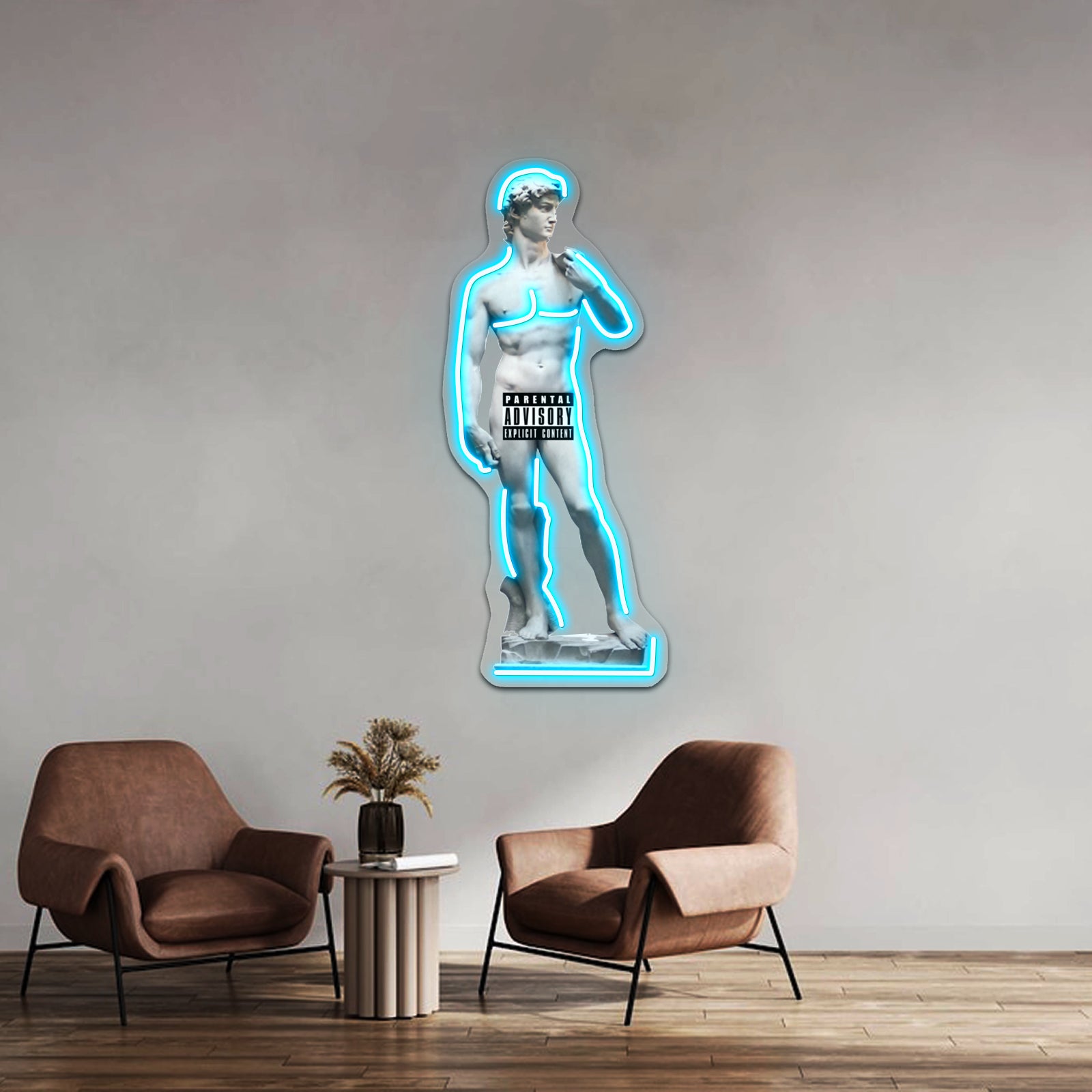 Michelangelo David Artwork Neon Wall Signs | Shineneon