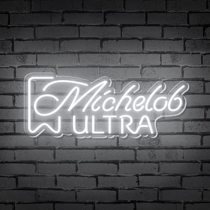 Michelob Ultra Red White Blue Led Neon Sign For Bar Restaurant Brand Wall Decor | Shineneon