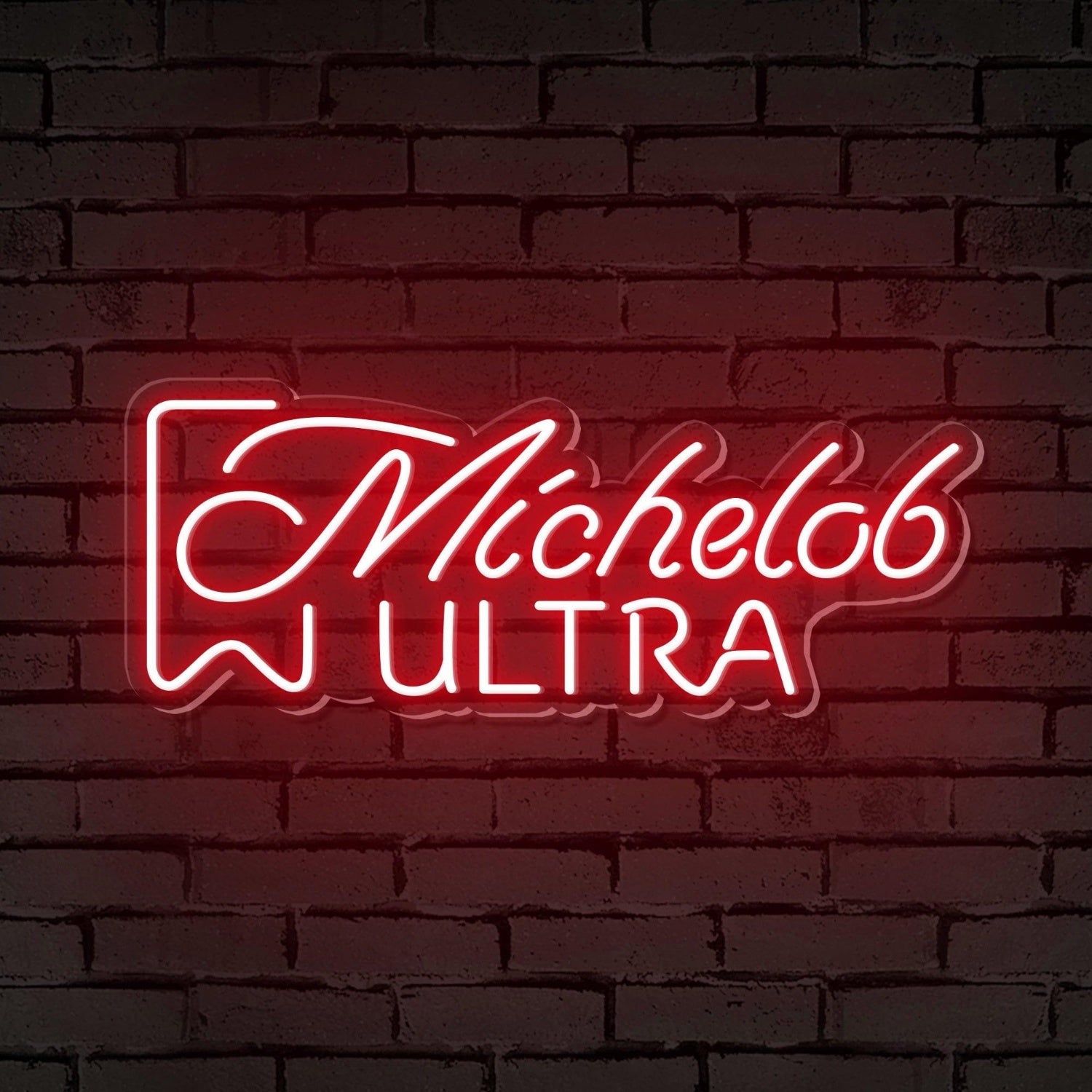 Michelob Ultra Red White Blue Led Neon Sign For Bar Restaurant Brand Wall Decor | Shineneon
