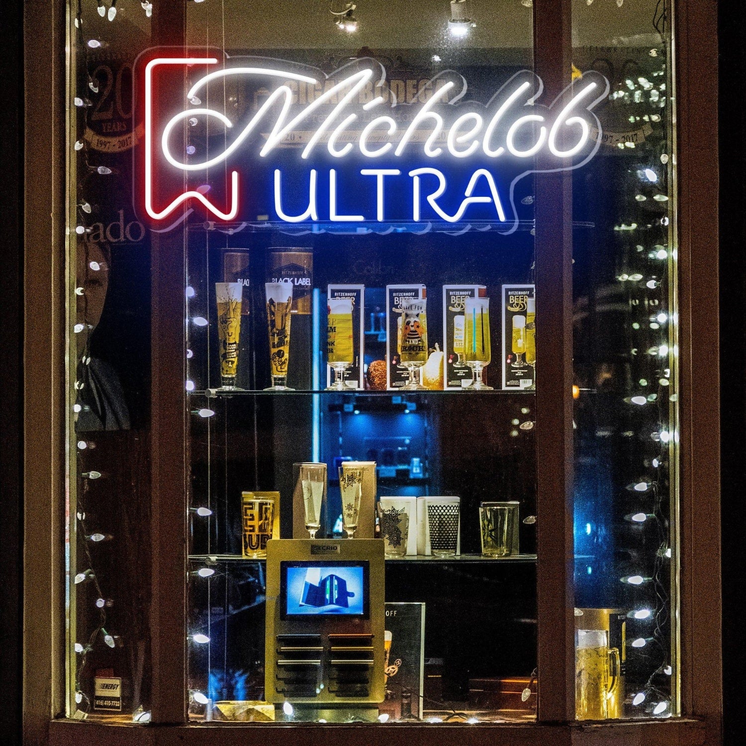 Michelob Ultra Red White Blue Led Neon Sign For Bar Restaurant Brand Wall Decor | Shineneon