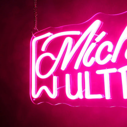 Michelob Ultra Red White Blue Led Neon Sign For Bar Restaurant Brand Wall Decor | Shineneon