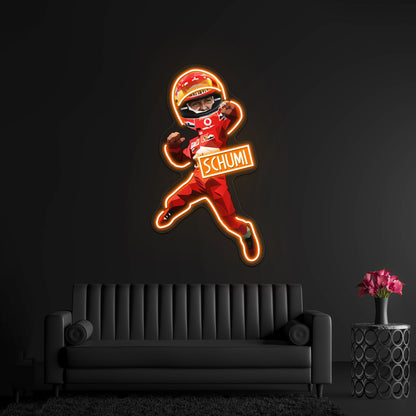 Michigan Flower Artwork Custom Neon Sign For Home Decor - Shineneon
