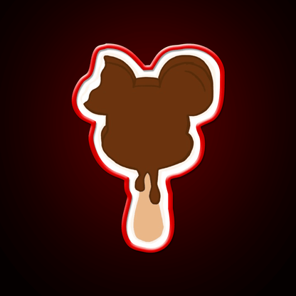 Mickey Ice Cream Snack Food Led Neon Sign For Snack Room Rgb Color - Shineneon