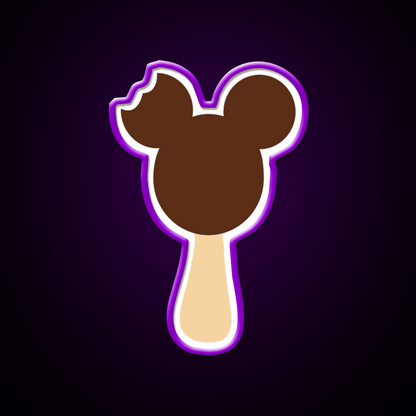 Mickey Ice Cream Snack Food Led Neon Sign Rgb Color - Shineneon