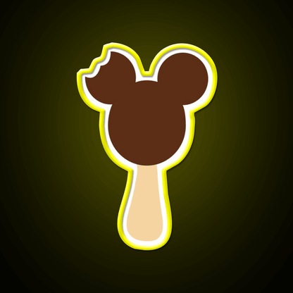 Mickey Ice Cream Snack Food Led Neon Sign Rgb Color - Shineneon