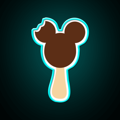 Mickey Ice Cream Snack Food Led Neon Sign Rgb Color - Shineneon