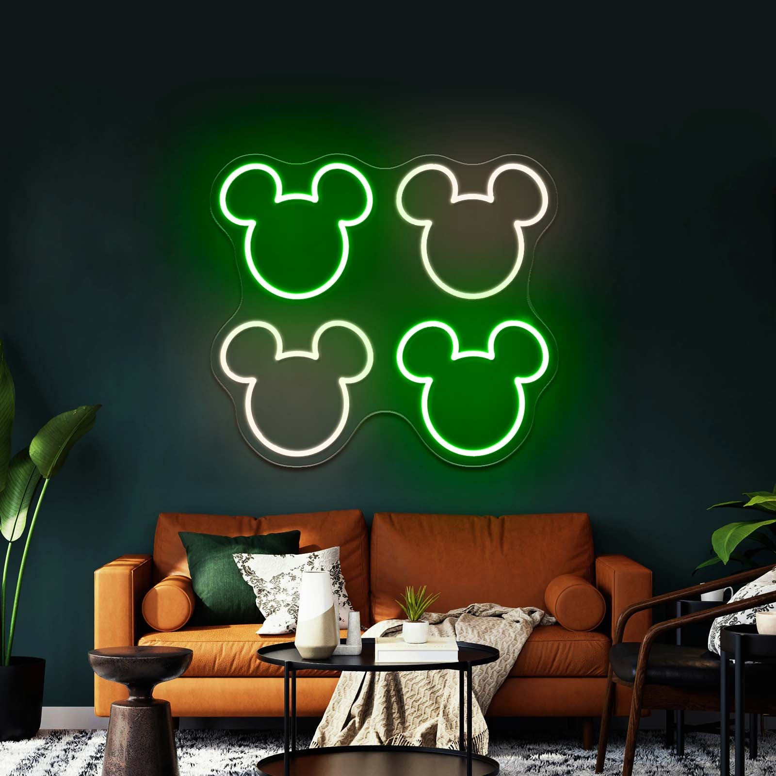 Mickey Multicolor Heads Led Neon Signs | Shineneon
