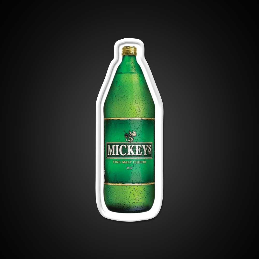 Mickeys 40Oz Beer Bar Decor Led Neon Sign Rgb Color - LED neon sign view 11