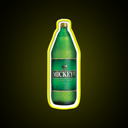 Mickeys 40Oz Beer Bar Decor Led Neon Sign Rgb Color - LED neon sign view 7