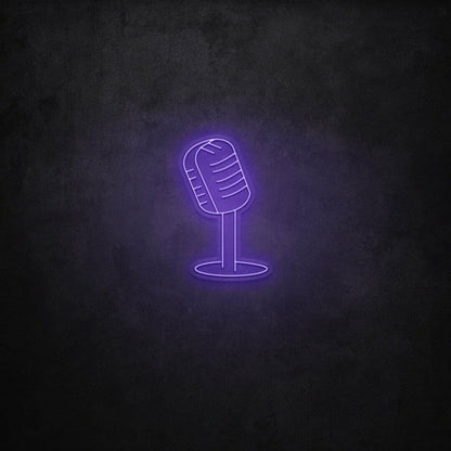 Microphone Led Neon Sign | Shineneon