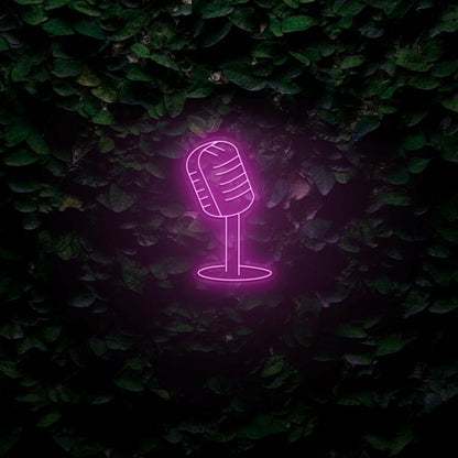 Microphone Led Neon Sign | Shineneon