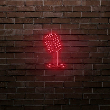 Microphone Led Neon Sign | Shineneon
