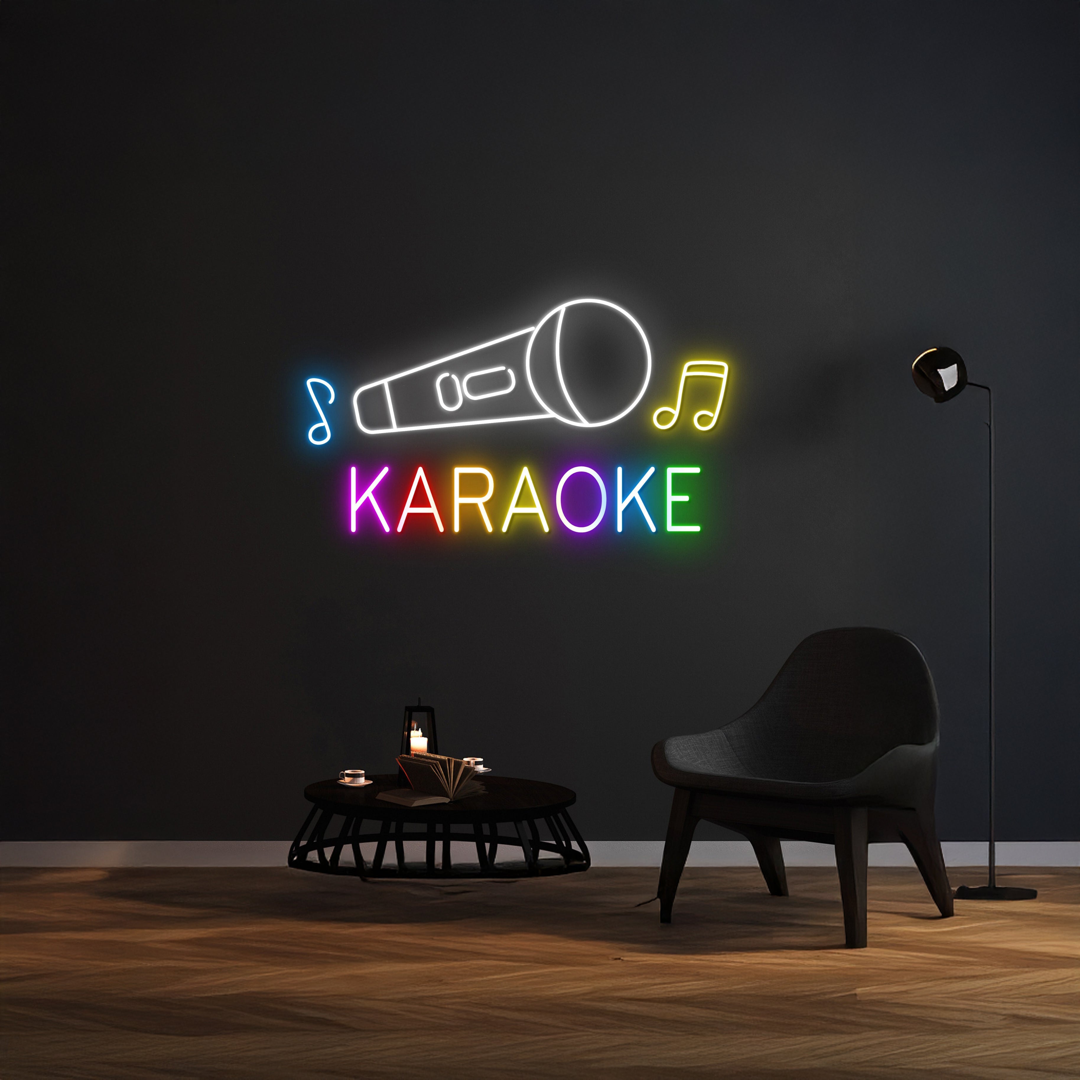 Microphone Neon Light Music Neon Sign | Shineneon