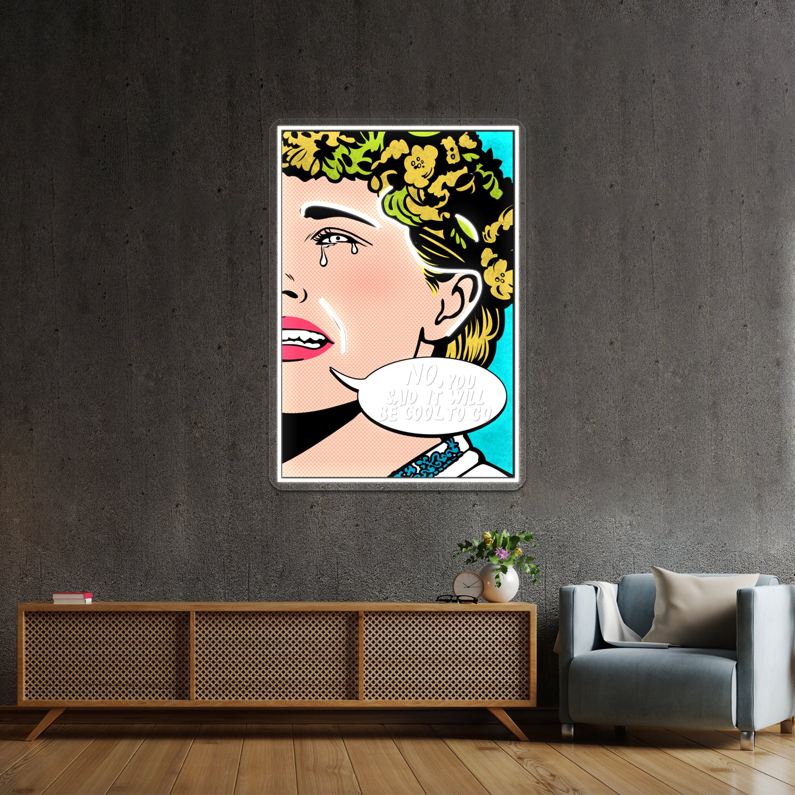 Midtown High School Of Science And Technology Artwork Neon Wall Signs