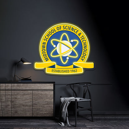 Mighty Baby Carrot Neon Acrylic Artwork