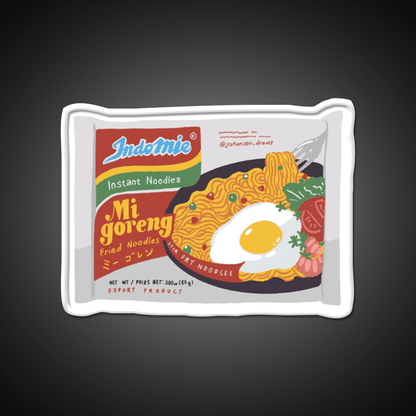 Mie Goreng Indomie Snack Food Led Neon Sign Rgb Color - Shineneon