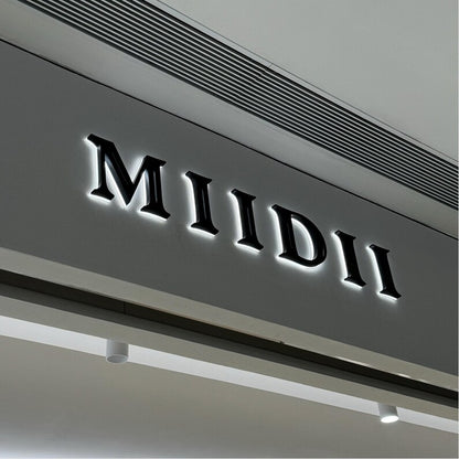 Miidii 3D Backlit Channel Letters Led Light Sign