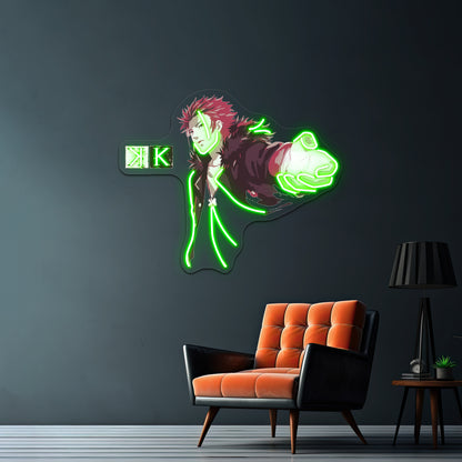 Mikoto Suoh K Project Artwork Neon Wall Signs